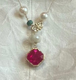 14kt Lobbit Eternity Necklace
